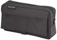 Herlitz Faulenzer + 2 Au&szlig;entasch. schwarz