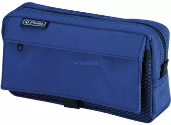 Herlitz Faulenzer mit zwei Au&szlig;entaschen blau