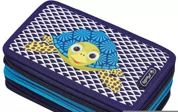Herlitz TriCase 31-tlg. cute animals turtle