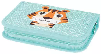 Herlitz Schüleretui 31-tlg. Cute Animals Tiger