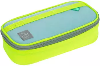 Lässig Schlampermäppchen Unique blue neon yellow