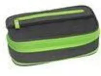 Wedo Schlamper-Etui schwarz/gr&uuml;n (24244011)