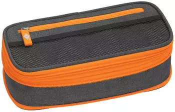 Wedo Schlamper-Etui neonorange/grau (24244066)