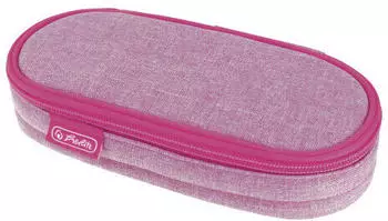 Herlitz Faulenzer Etui Knitted Fabric Rose