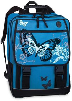 Fabrizio Mancini Kids Schulrucksack Butterfly Blue (10042)