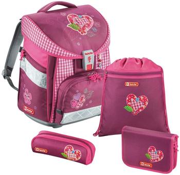 Step By Step Comfort Tweedy Hearts 4tlg.