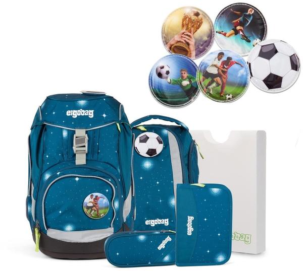 ergobag pack Galaxy SternenwanderBär 6tlg. inkl. Fußball Kletties