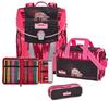 Scout Basic Schulsets Schulranzenset Sunny 4-tlg. Farbe: Pink Dino (pink / rosa)