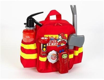 klein toys Fire Fighter Henry Feuerwehr Rucksack (8900)