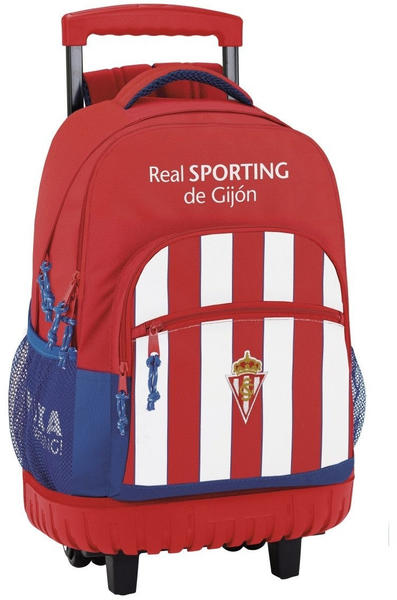 Safta Real Sporting de Gijón with Trolley (45 cm)