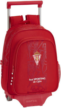 Safta Wheeled Satchel Sporting Gijón 34 cm
