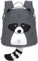 L&auml;ssig KINDERRUCKSACK Grau, Schwarz, Wei&szlig; 9.5x24x20 cm