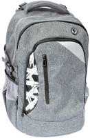 EBERHARD FABER Schulrucksack X-Style, grau/schwarz
