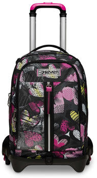 Seven Jack Trolley 3 Wheels - Kiddie Crush (200102342) black/pink