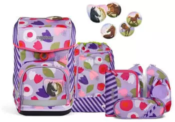 ergobag Cubo Light Set (2024) Bl&uuml;tenzauB&auml;r