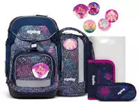 Ergobag 01033-90110-10, ergobag pack Schulrucksackset 6-tlg. B&auml;rlaxy 2024 Schwarz