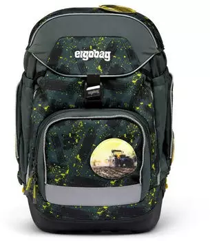 ergobag Pack Set (2024) MähdreschBär – Optimale Anpassung und Tragekomfort für Grundschüler