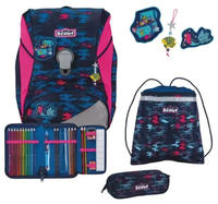 Scout Schulranzen-Set 4-teilig Alpha DIN Magic Sea