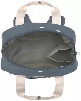 Lässig Kindergartenrucksack Square Happy Prints Dunkelblau – Bequem und sicher unterwegs