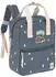 Lässig Kindergartenrucksack Square Happy Prints Dunkelblau
