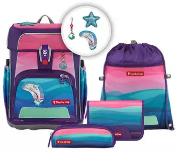 Step by Step Cloud Set Ocean Dolphin Lana