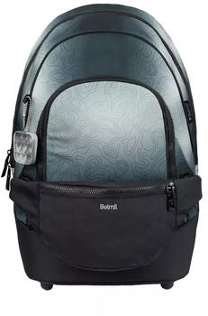 Belmil 2-in1 Backpack & Fanny Pack (338-84/P) Black Grey