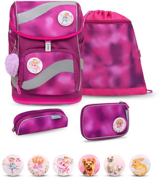 Belmil Smarty Set with Patches (405-51/AG/S) Shiny Pink 28