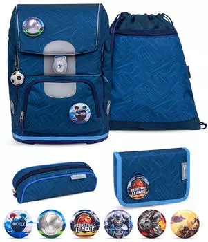 Belmil Motion Set with Patches (405-74/S) Blue Motion 18