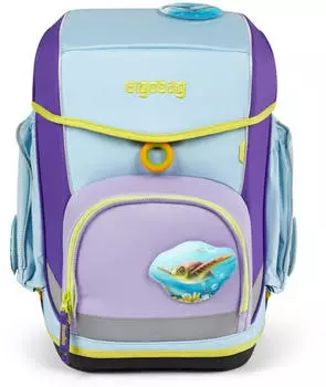 ergobag Cubo Set (2024) TauchBär – Ein Rucksack, der Ordnung schafft