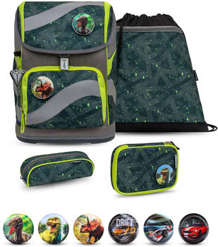 Belmil Smarty Set with Patches (405-51/AG/S) Green Splash 36