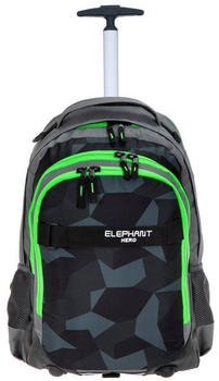 Elephant Hero Signature Schultrolley cyber camo green