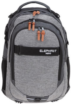 Elephant Hero Signature School Backpack two tone grey