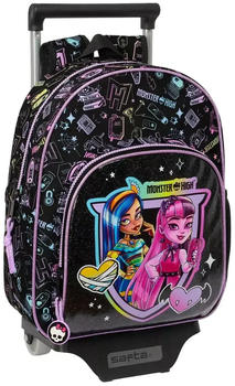 Safta Backpack 609 w/ Trolley Monster High 10L