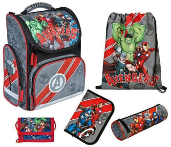Familando Clou Schulranzen Set Marvel Avengers