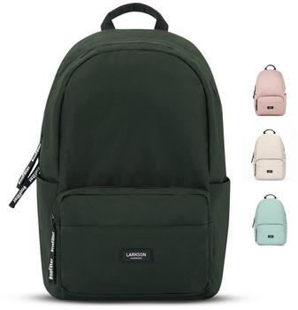 Larkson Schulrucksack No 3 dark green