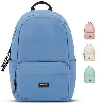 Larkson Schulrucksack No 3 light blue