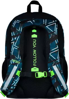 neoxx Flow Backpack flash your self – neoxx Flow Backpack flash your self: Der perfekte Schulrucksack für Jungen und Unisex