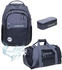 color block black/anthracite