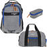 two tone grey/blue