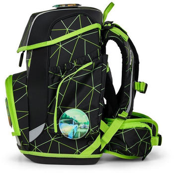 ergobag Cubo Set (2025) CyBär Race – Ergonomisches Tragesystem für optimalen Schulterkomfort