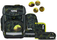 Ergobag 01212-90153-10, ergobag cubo Schulranzen-Set M&auml;hdreschB&auml;r Grau Kinder