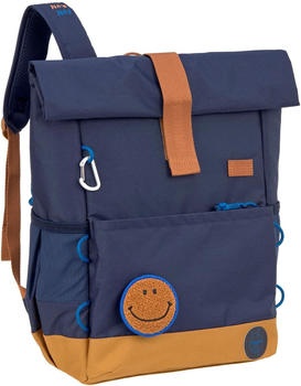 Lässig Kindergartenrucksack Rolltop Medium Little Gang dark blue
