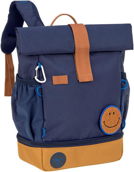 L&auml;ssig Kindergartenrucksack Rolltop dark blue