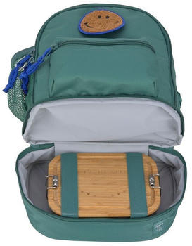 Lässig Mini Backpack Little Gang dark green – Durchdachte Ausstattung für kleine Abenteurer
