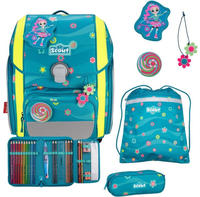 Scout S76400806100, Scout Genius Schulranzenset DIN 4 teilig Little Flowers