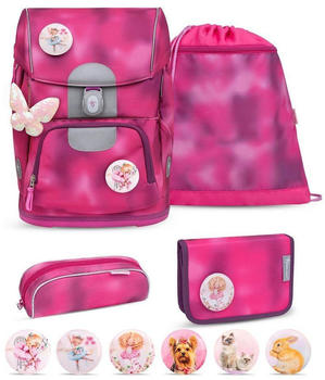 Belmil Motion Set with Patches (405-74/S) Shiny Pink 15