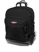 Eastpak Rucksack Ultimate Black Denim, 42 cm, mit Laptopfach, dunkelgrau, Nylon,