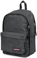 Eastpak Rucksack Back to Work Black Denim, 43 cm, mit Laptopfach, dunkelgrau, Nylon,