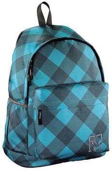 Hama All Out Luton Rucksack blue dream check