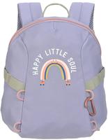 L&Auml;SSIG Kinderrucksack "Tiny Backpack Outdoor Rainbow pastel lilac"